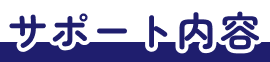 サポート内容